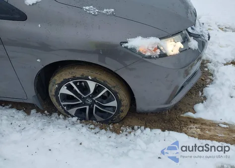 2015 Honda Civic Ex из США, поврежденный, VIN 19XFB2F87FE208423